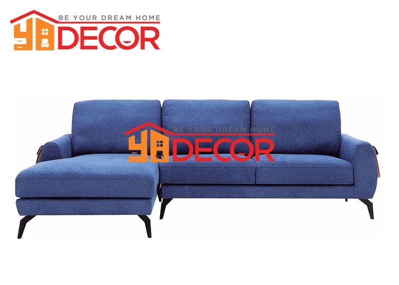 Sofa vải Marcus, xanh dương, 2...