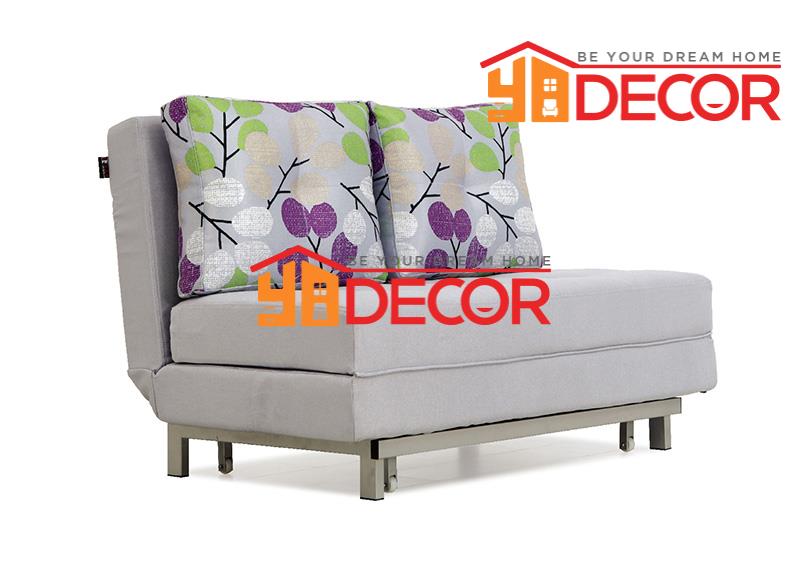 Sofa giường, xám tím, 120x80x86