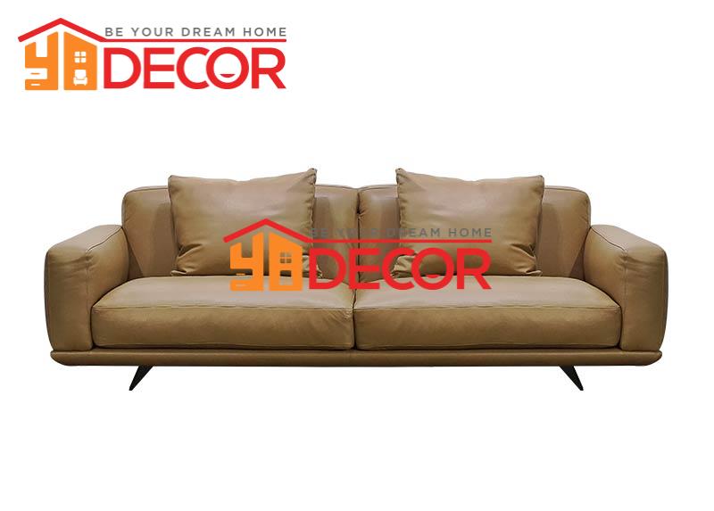 Sofa da Italia Smart 3 chỗ, nâ...