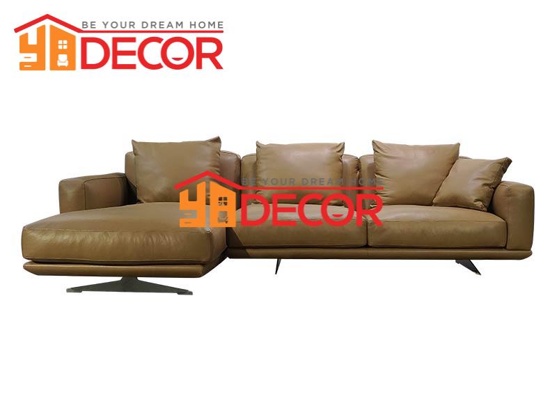 Sofa da Italia Smart, nâu da bò, 292x158x80