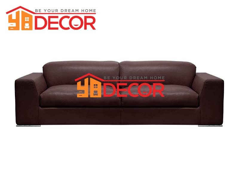 Sofa da Italia Zoe 3 chỗ, 240x102x87