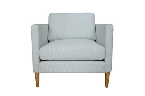 Sofa Roma 2 chỗ + 1 armchair mẫu 2 màu trắng xanh