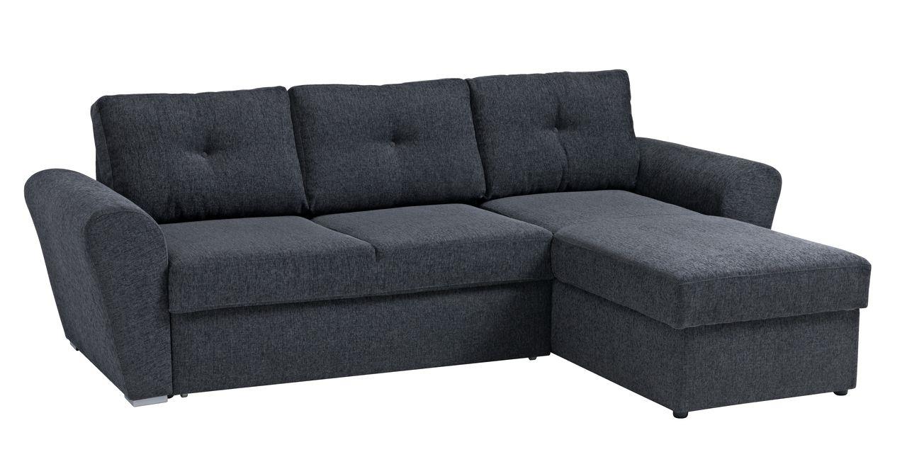 Sofa giường VEJLBY xám đậm