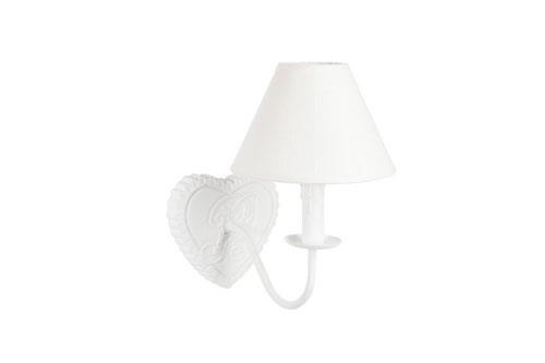 Đèn treo tường heart white