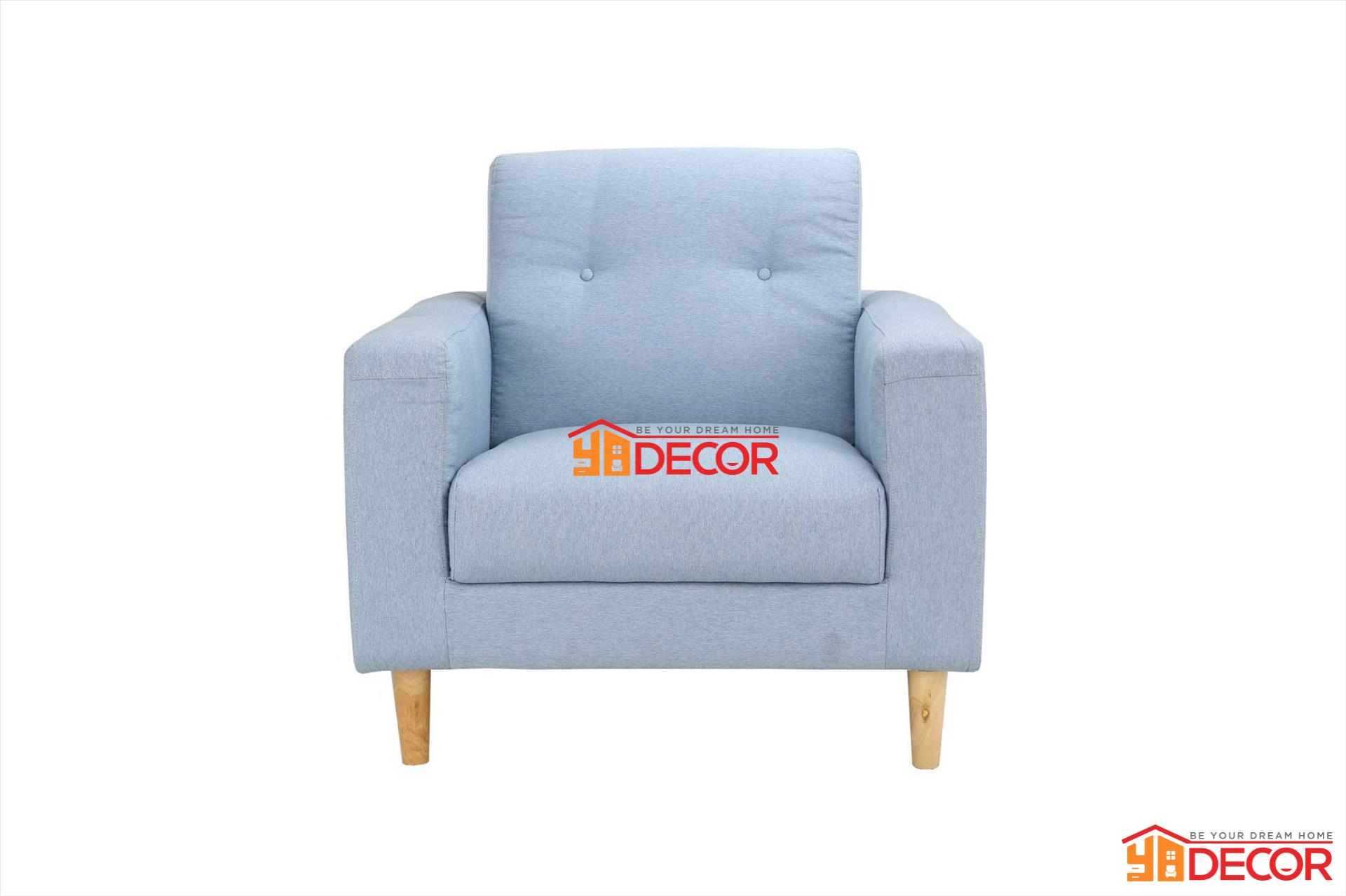 Sofa Lars 1 chỗ, xanh nhạt