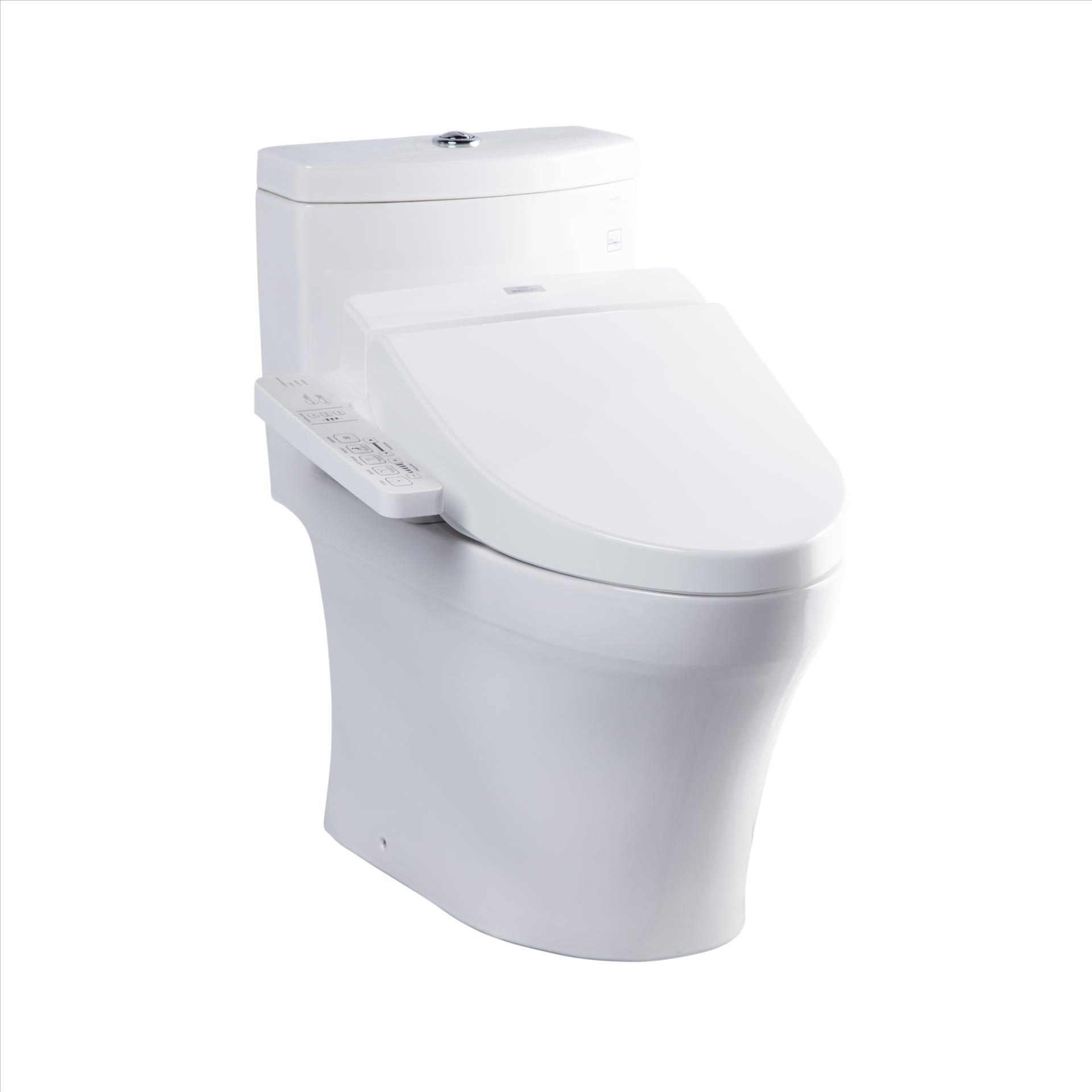 Bồn cầu một khối MS889DW7 kèm nắp rửa điện tử Washlet TCF6631Z