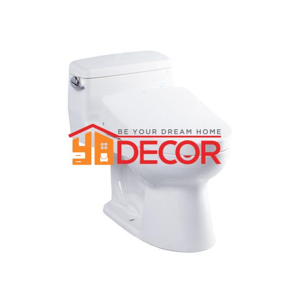 Bồn cầu một khối MS864W11 kèm nắp rửa điện tử Washlet TCF4911Z