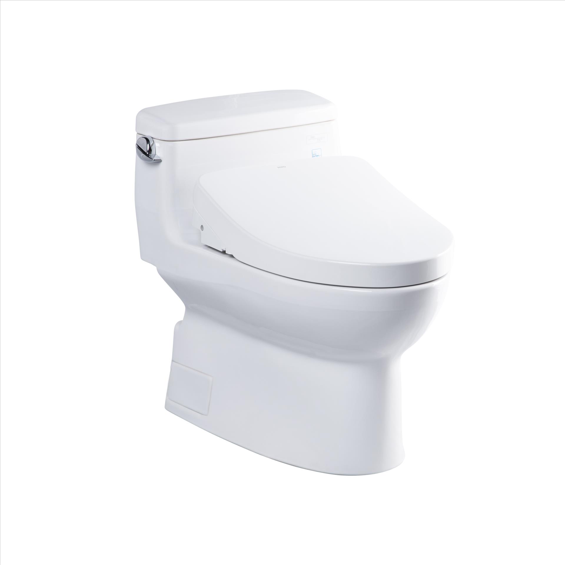 Bồn cầu một khối MS884W11 kèm nắp rửa điện tử Washlet TCF4911Z