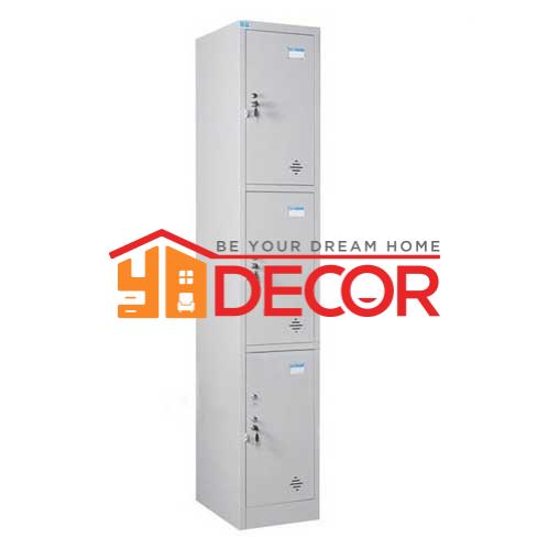 Tủ sắt locker 3 ngăn TU983