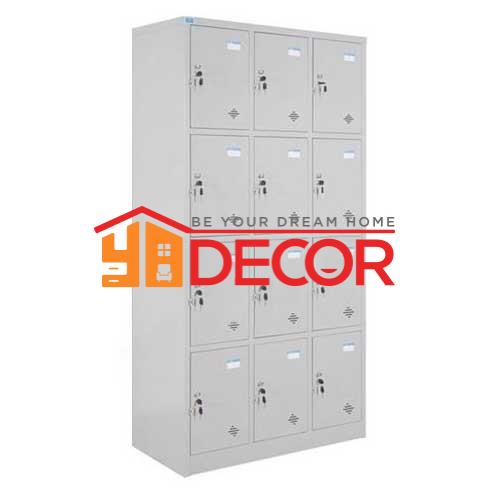 Tủ sắt locker 12 ngăn TU984-3K