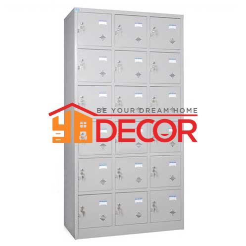 Tủ sắt locker 18 ngăn TU986-3K