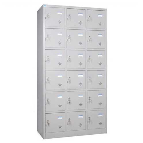 Tủ sắt locker 18 ngăn TU986-3K