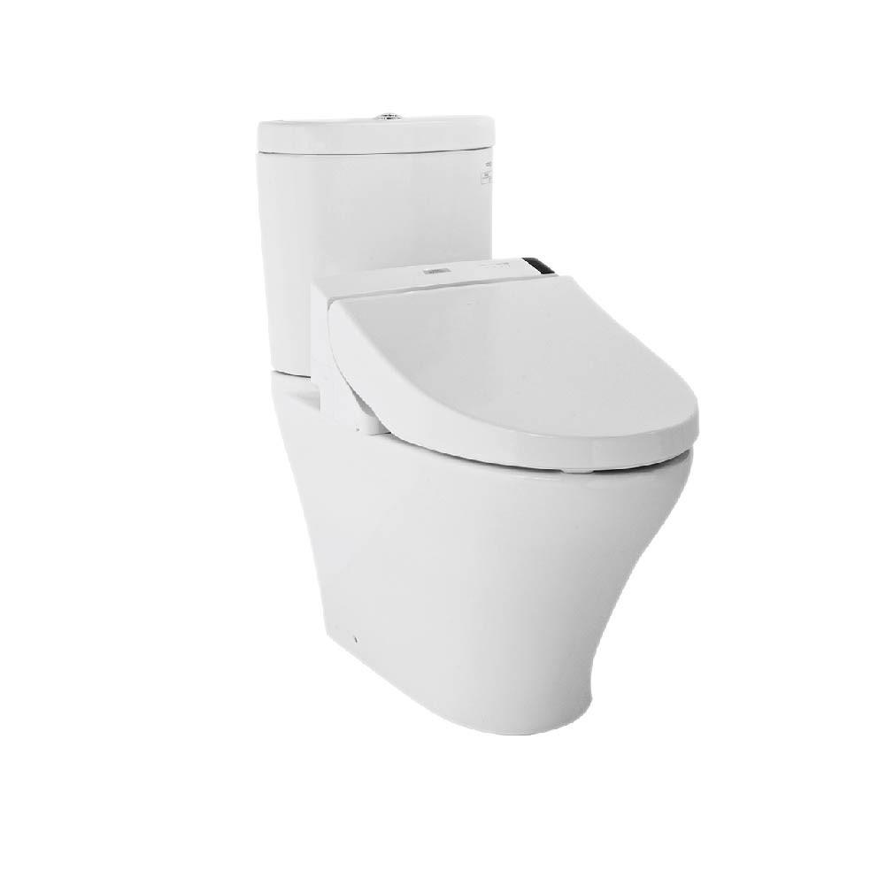 Bồn cầu hai khối CS818DW6 kèm nắp rửa điện tử Washlet TCF6531A