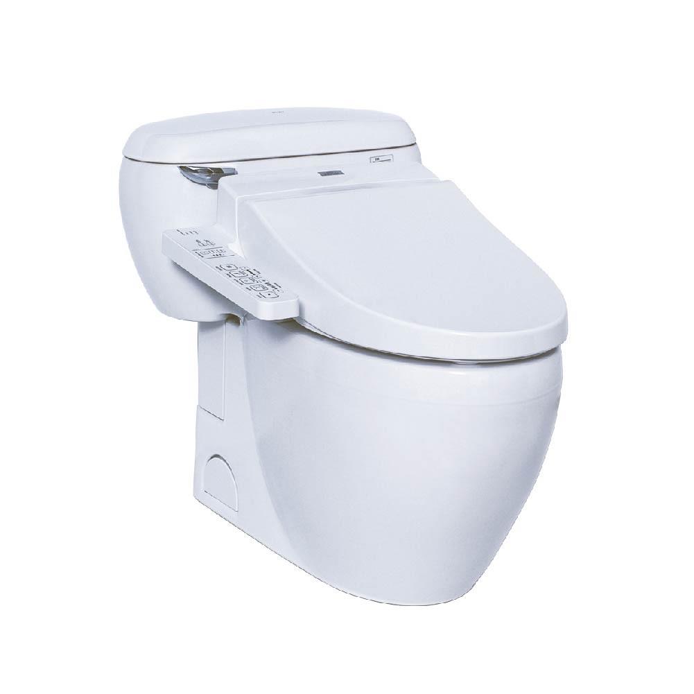 Bồn cầu một khối MS366W7 kèm nắp rửa điện tử Washlet TCF6631A