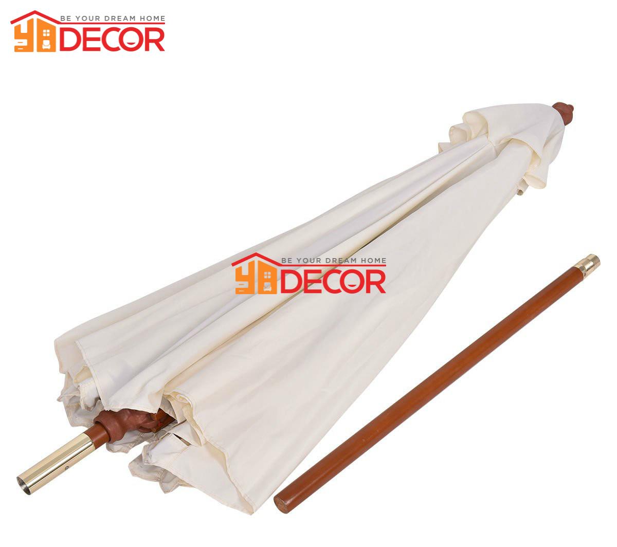 Dù gỗ sồi ngoài trời s10103