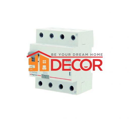 RCD 4P 25A 100mA RX3 Legrand 602149