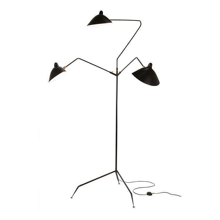 IMR 1010 Serge Mouille Floor Lamp – 3 Arm