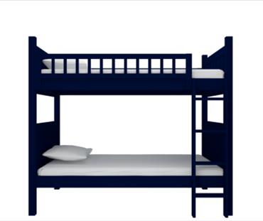 Giường tầng cho bé Flynn Navy 930084 