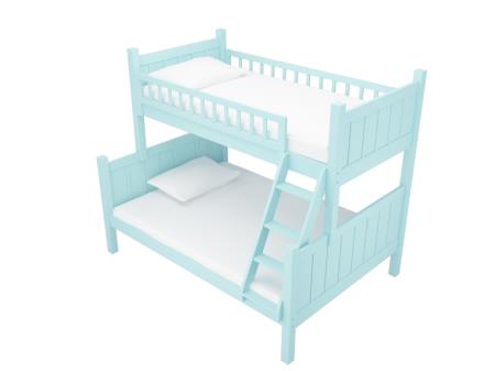 Giường tầng cho bé Jayden Baby Blue 930090