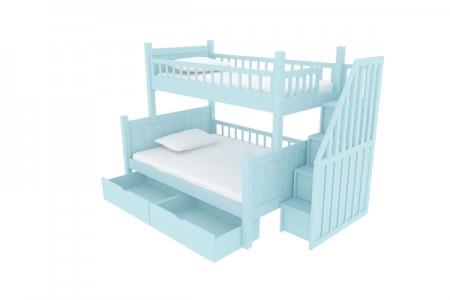 Giường tầng cho bé Bob Baby Blue 930094