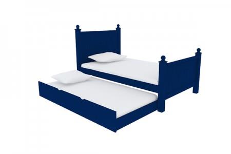 Giường đơn Madison Navy 1m2 930083