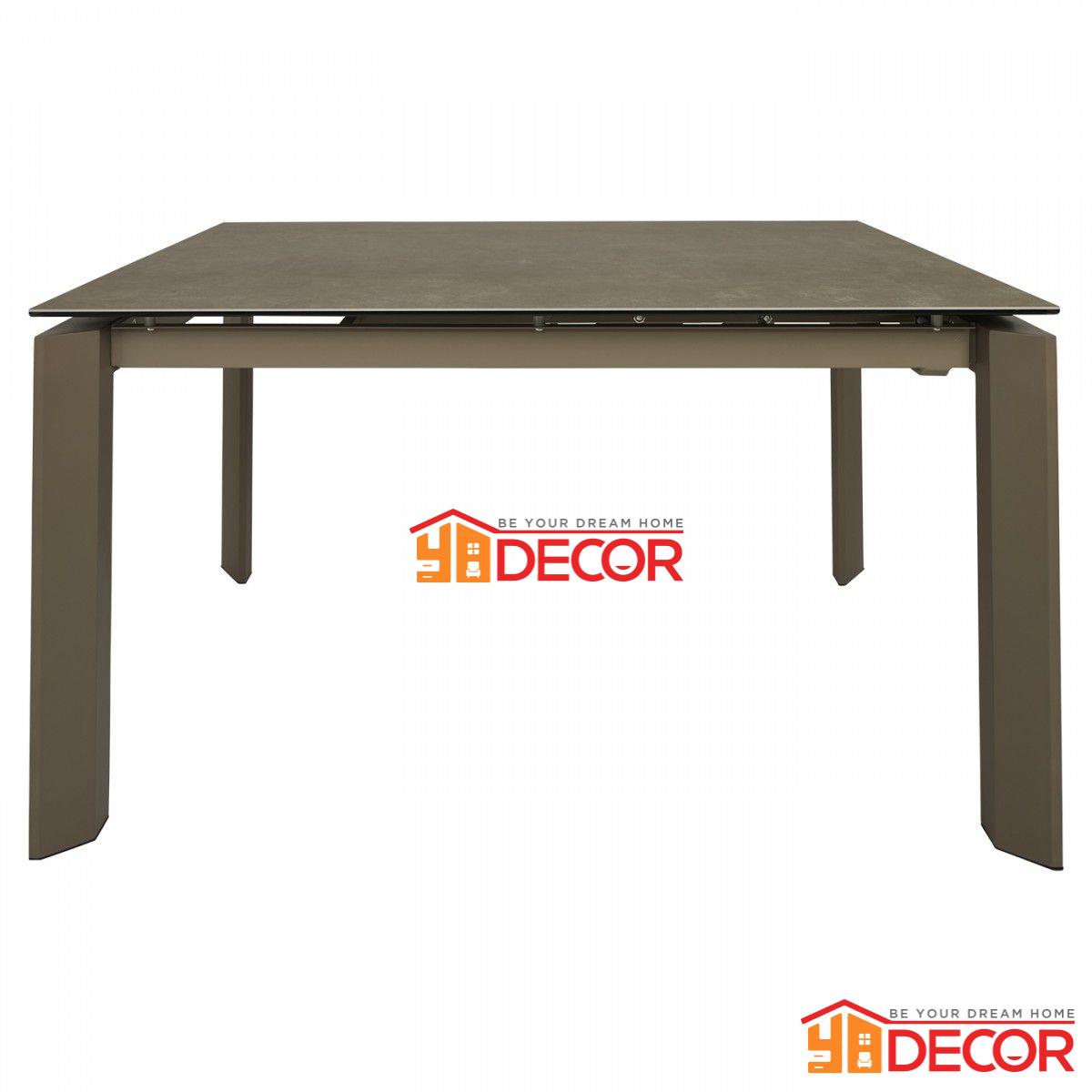 Bàn ăn mở rộng CLAY 140cm