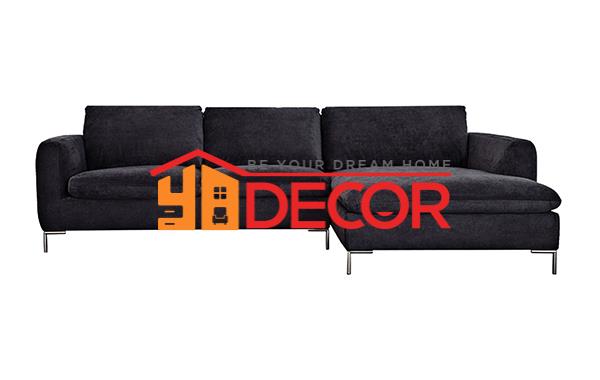 Sofa TALIDA góc L, than đen