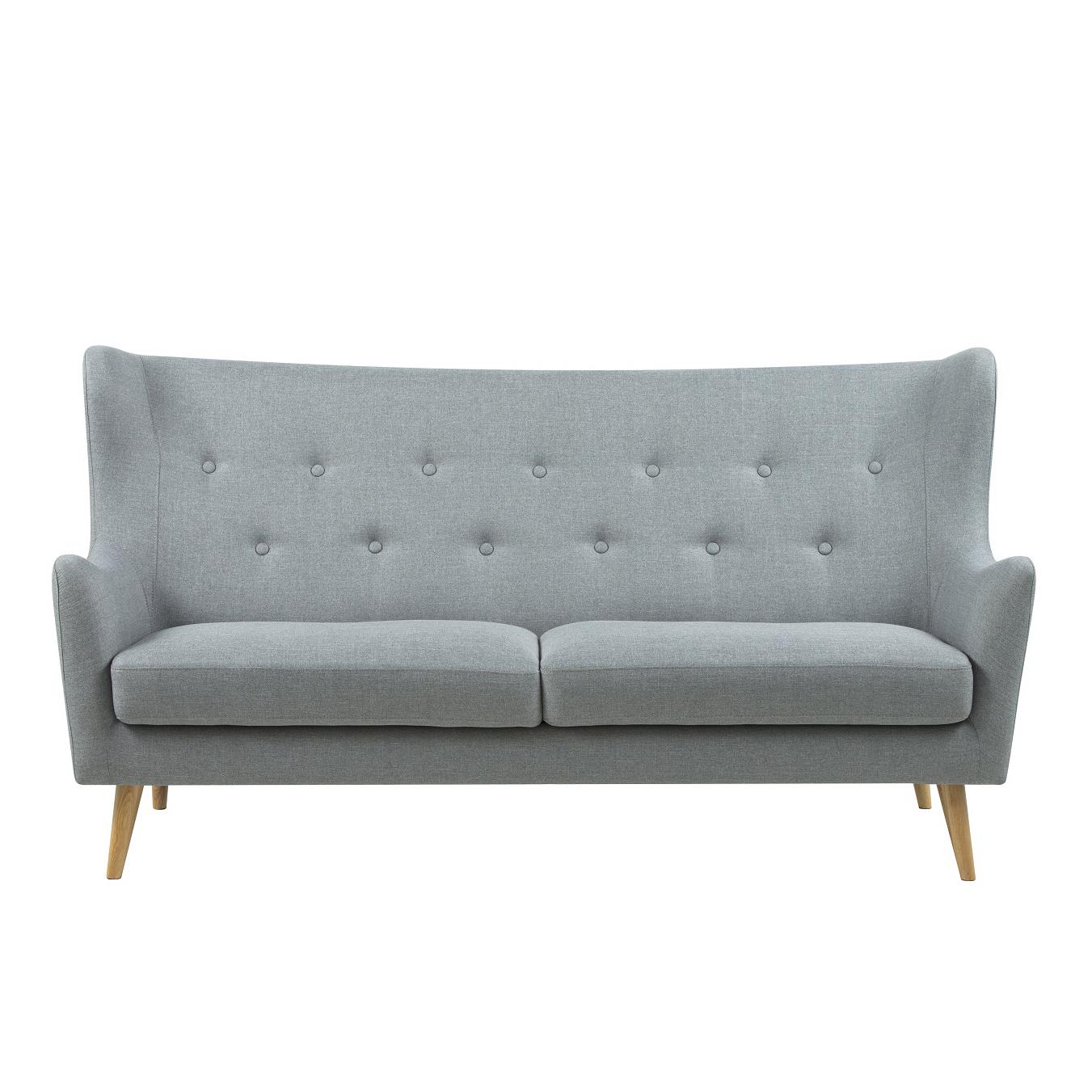 Sofa KAMMA 2 chỗ, xám nhạt