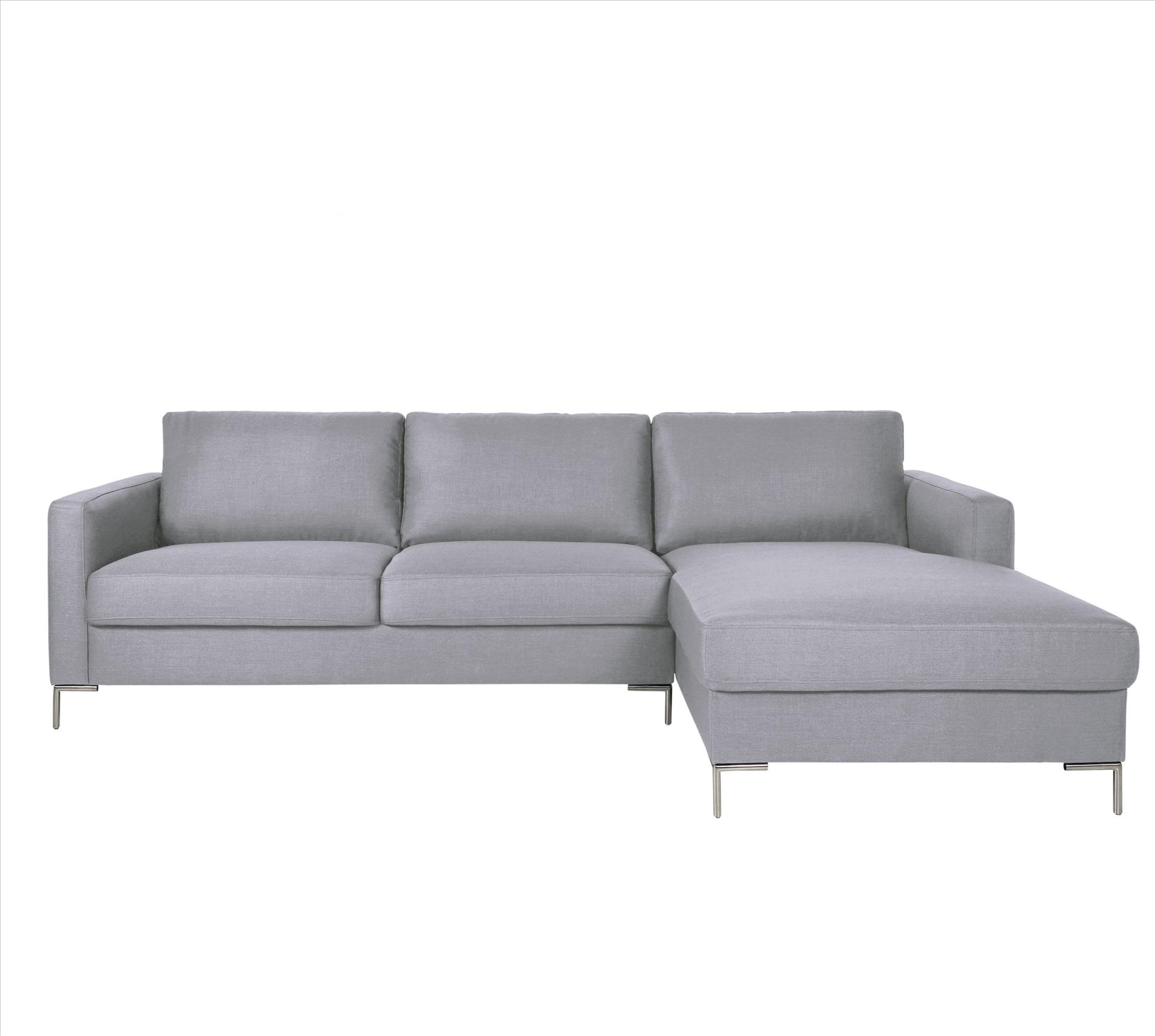 Sofa AVIO góc L, xám nhạt