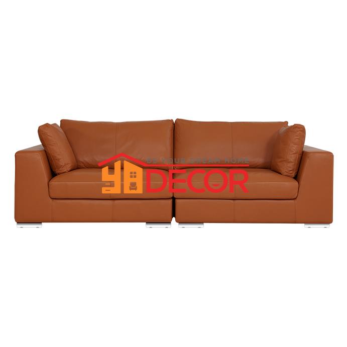 Sofa AMERY 2 chỗ, Nâu Caramel