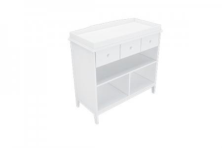 Tủ thay tã Harper Changing Table White 950042 