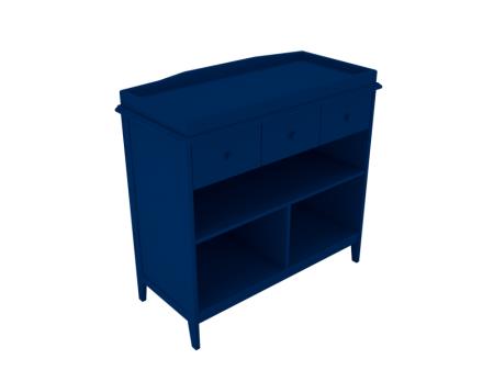 Tủ thay tã Harper Changing Table Navy 950045