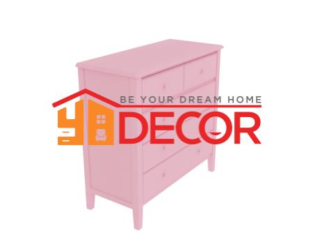 Tủ Sophie Dresser Pink 950082