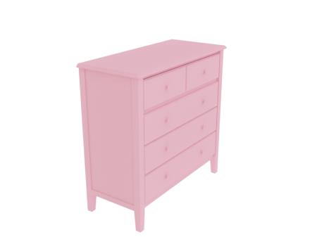 Tủ Sophie Dresser Pink 950082