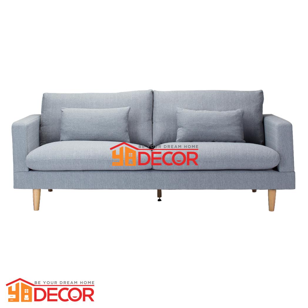 Sofa SUNDERLAND 2 chỗ, xám nhạt