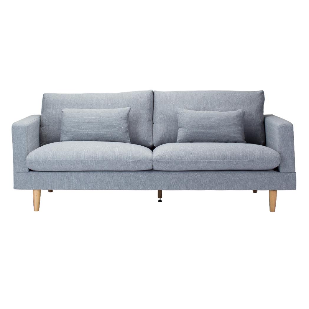 Sofa SUNDERLAND 2 chỗ, xám nhạt