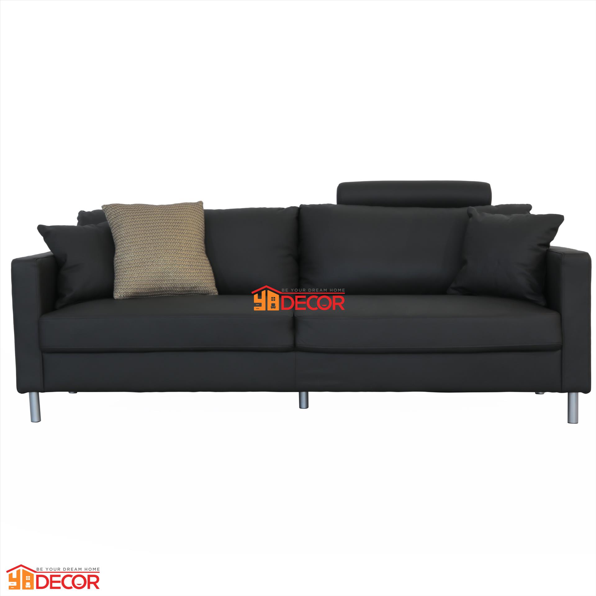 Sofa ANNISTON 3 chỗ, nâu đậm