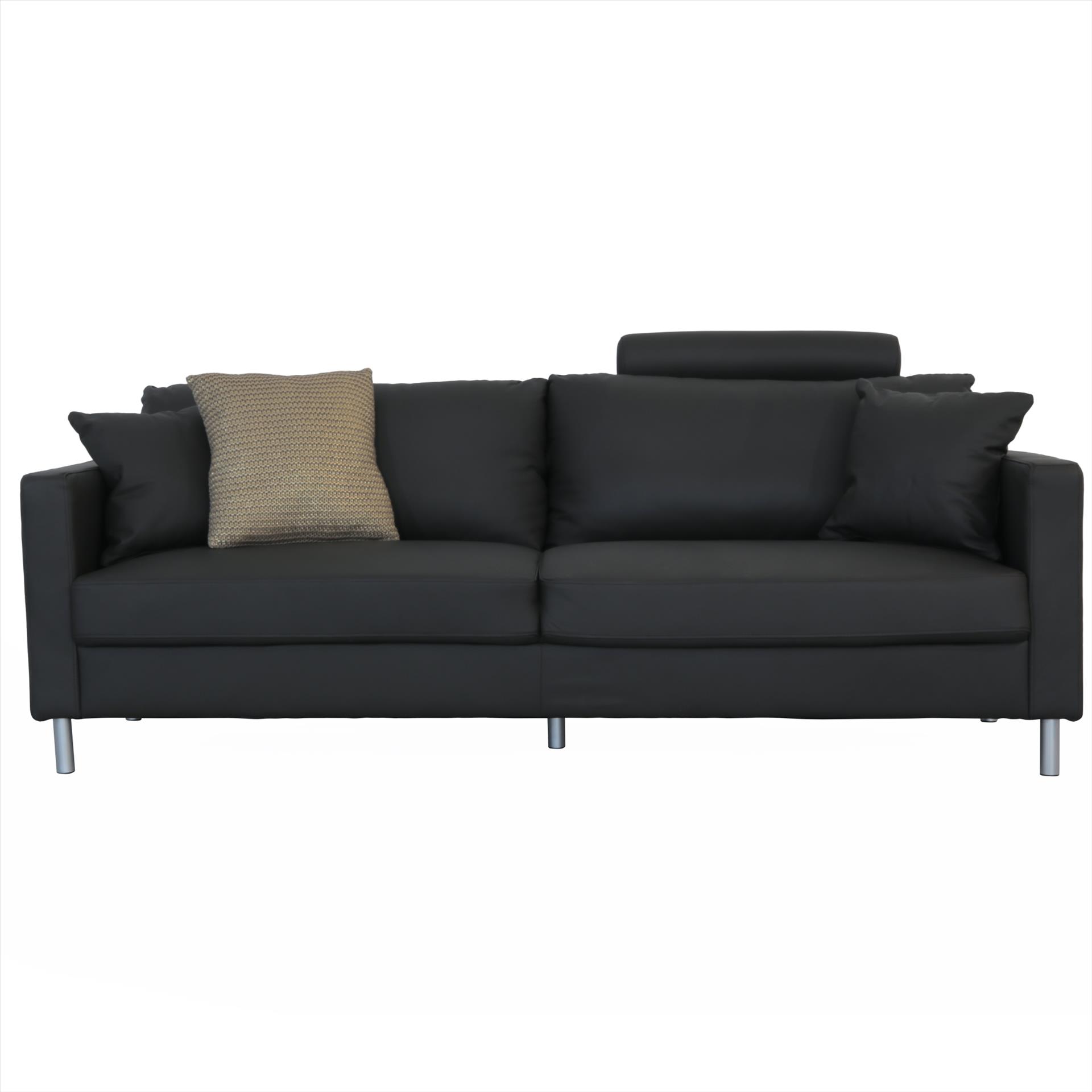 Sofa ANNISTON 3 chỗ, nâu đậm