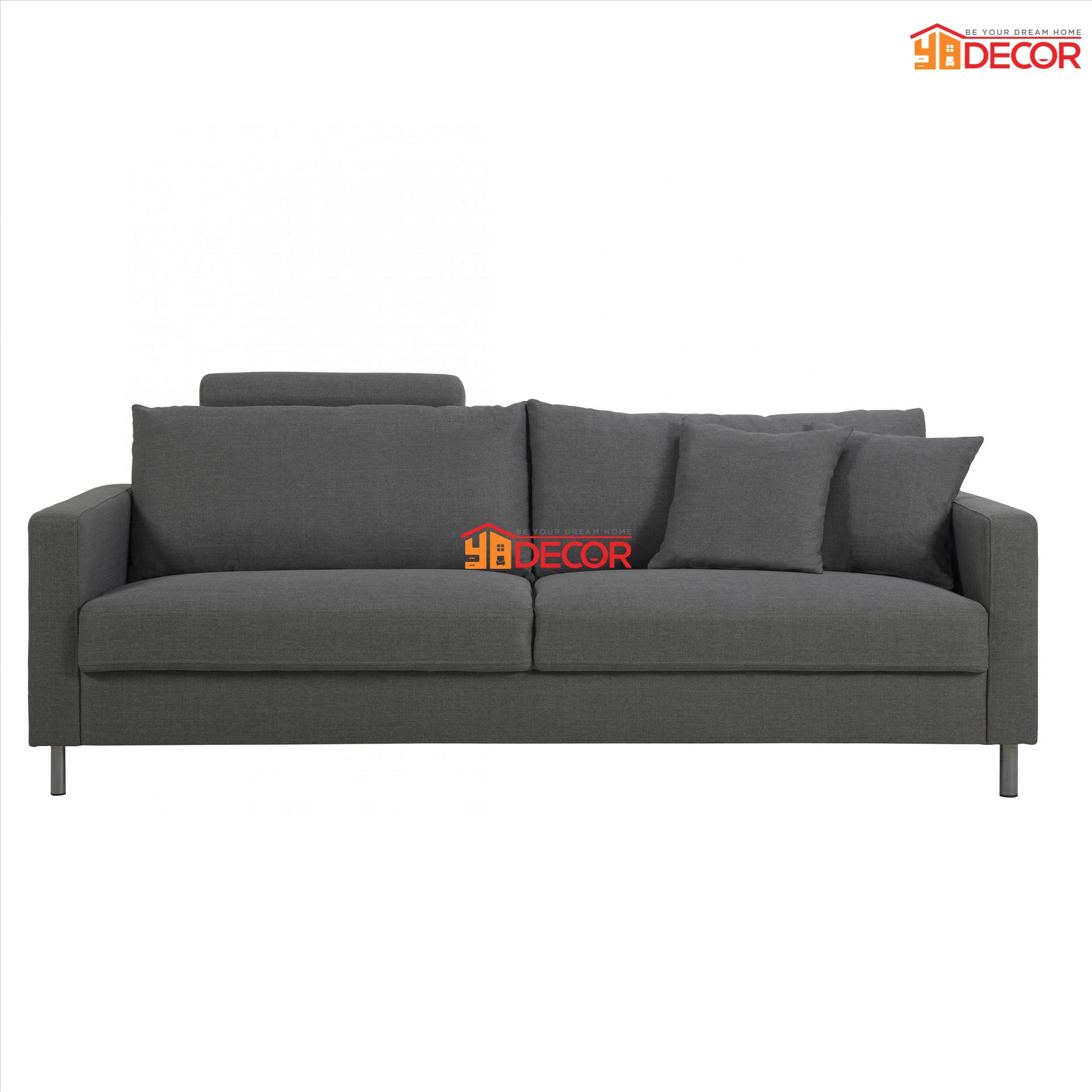 Sofa ANNISTON 3 chỗ, xám đậm