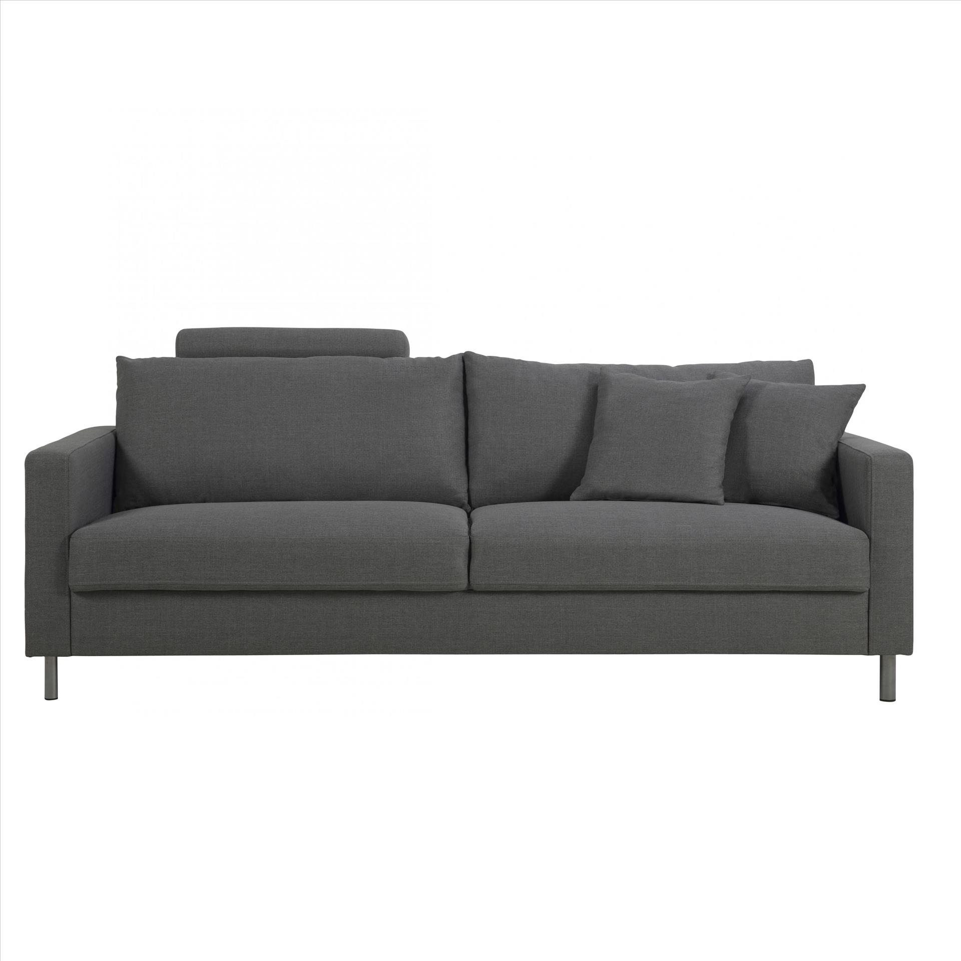 Sofa ANNISTON 3 chỗ, xám đậm