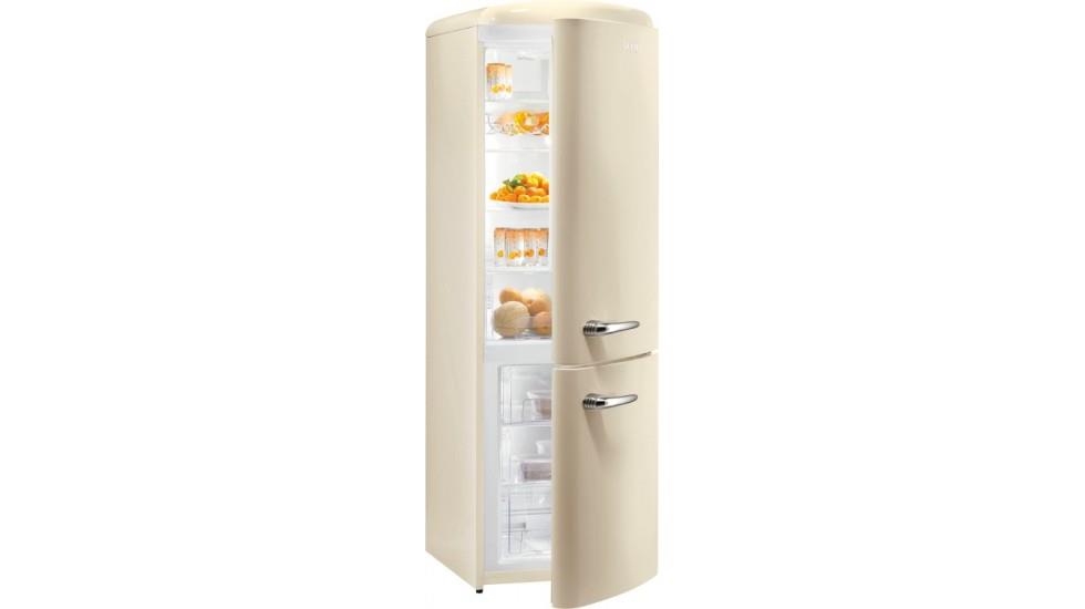 Tủ lạnh Gorenje Retro NRK60328OC màu rượu champagne, 328L