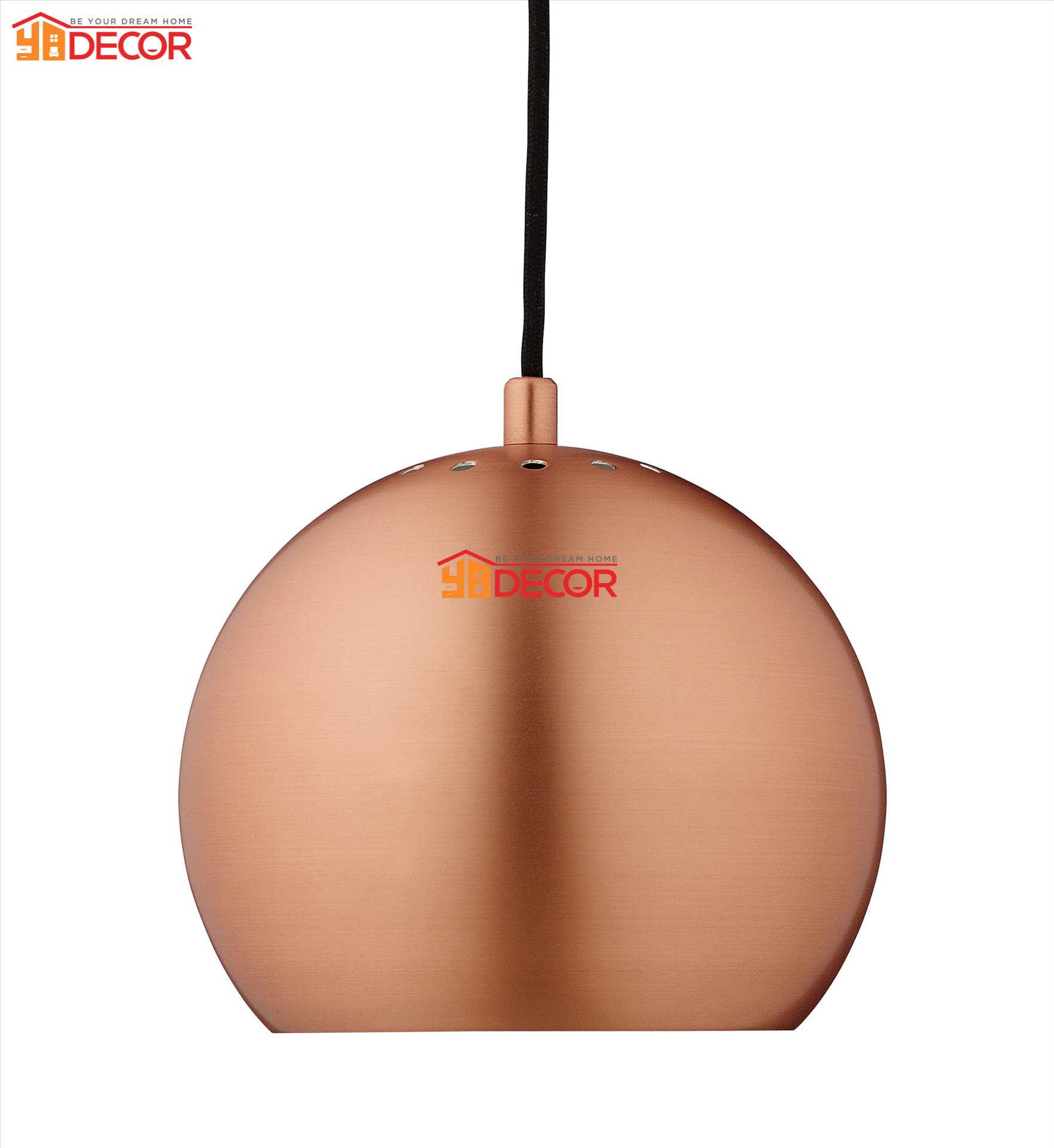 Đèn thả FRANDSEN BALL MATT COPPER