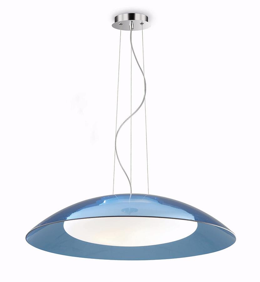 Đèn thả IDEAL LUX LENA SP3 D64 AZZURRO